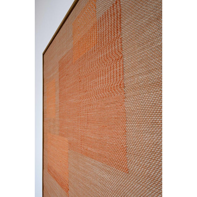 Spigolatura 95 Handwoven Wall Art by Susanna Costantini For Sale - Image 9 of 12