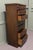 Wood Tall Victorian Wellington Chest Filing Cabinet For Sale - Image 7 of 9