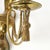 Pair of Hollywood Regency Brass Rope & Tassel Wall Sconces | Double Taper Wall Candle Holders For Sale - Image 14 of 15