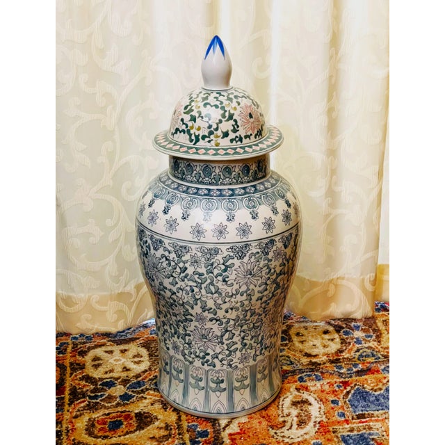 This is a Chinese urn made in China and purchased in China in 1970 by an American diplomat who was living and working...