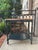 Vintage Refinished Diamond Veneer Console Table For Sale In New York - Image 6 of 9