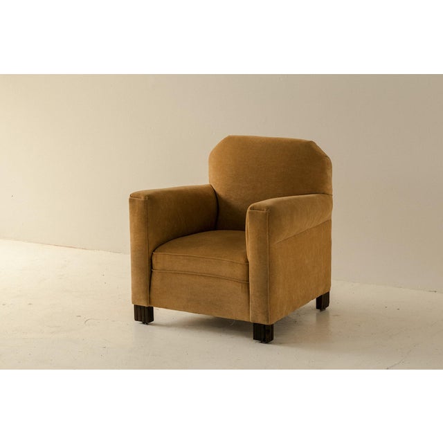 Art Deco Easy Chair, Belgium, 1940s For Sale - Image 14 of 15