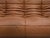 Togo Three-Seater Sofa in Dark Cognac Leather by Michel Ducaroy for Ligne Roset, in Restored conditions. Designed 1970 to...