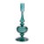 Kenneth Ludwig Chicago Ribbed Glass Taper Candle Holder (Set of 3) For Sale - Image 4 of 6