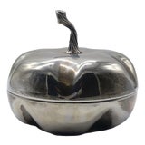 Silver Plated Decorative Box from Christian Dior, 1970s For Sale