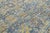 12x15 Hand-Knotted Modern Tabriz Style Wool Area Rug in Blue & Gold For Sale - Image 10 of 12
