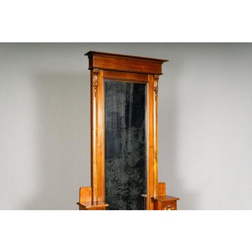 Art Nouveau Standing Mirror For Sale - Image 6 of 18