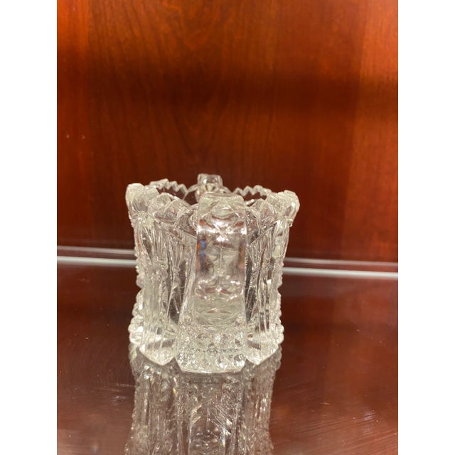 Late 18th Century Stunning! American Brilliant Period (Abp); Late 1800’s-Early 1900’s. Rare; Hand Cut Sparkling Sugar/ Multi Purpose Piece For Sale - Image 5 of 12