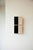 Tiles line black ceramic decorative wall lamp by violaine d'harcourt dimensions: d 5,4 x w 14 x h 29 cm. Materials:...