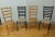 Vintage Mid-Century Italian Ladderback Chairs - Set of 4 For Sale - Image 11 of 11