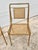 Vintage Hollywood Regency Gilt Metal Dining Chairs With Rope Detailing-Set of 4 For Sale In New Orleans - Image 6 of 11