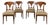 Biedermeier Shovel Chairs in Walnut, 1820s, Set of 4 For Sale