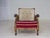 Danish Armchair in Velour and Ash, 1930s For Sale - Image 12 of 18