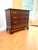 1980s Colonial Walnut Chest of Drawers For Sale In New York - Image 6 of 13