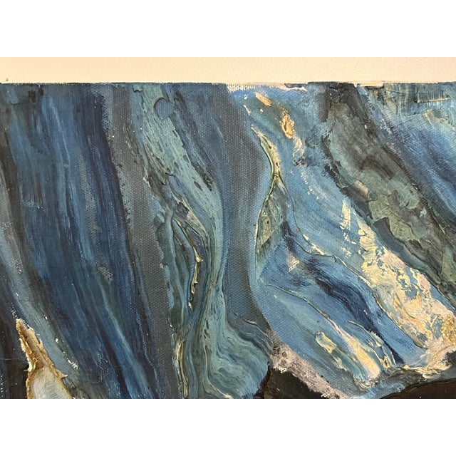 Contemporary 1972, Large Abstract Acrylic Painting on Canvas, Signed, Dated, Framed For Sale - Image 3 of 6