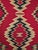 Vintage American Navajo Rug, Storm Pattern, Wool & Cotton, Southwestern Rug, 2x3 For Sale - Image 4 of 7