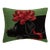 Black Lab Bow Hook Pillow 14" x 18" For Sale