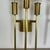 Italian Brass Theatre Wall Light Sconces in the style of Gio Ponti, Stilnovo, Italy, 1970s, Set of 2 For Sale - Image 6 of 18