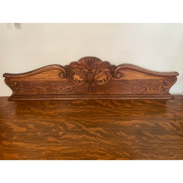 Antique American Empire Revival Style Sideboard/Buffet For Sale - Image 4 of 12