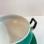 Vintage 1990s Green & White Gilded Lidded Sauce Boat With Underplate For Sale - Image 4 of 6