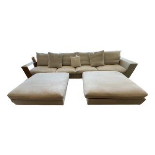 Flexform "Groundpiece" Sectional Sofa For Sale