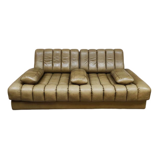 Vintage Leather DS-85 Daybed from de Sede, 1970s For Sale