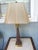 Mid-Century Modern Obelisk Table Lamp With String Shade For Sale - Image 11 of 11