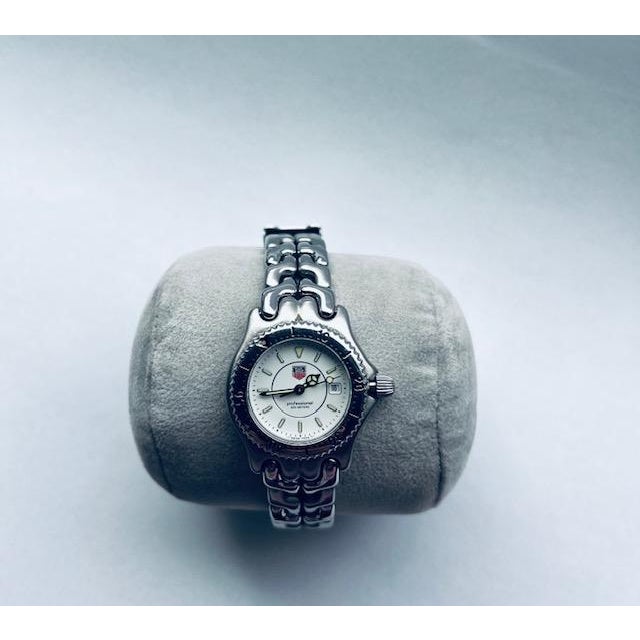 Tag Heuer Vintage Tag Heuer Sports Elegance Watch, White Dial, Stainless Steel, Swiss Made For Sale - Image 4 of 10