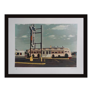 1980s John Baeder Yankee Clipper Print