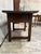 18th C. Spanish Beautifully Rustic Carved-Wood Trestle-Leg Table With Drawer For Sale - Image 17 of 18