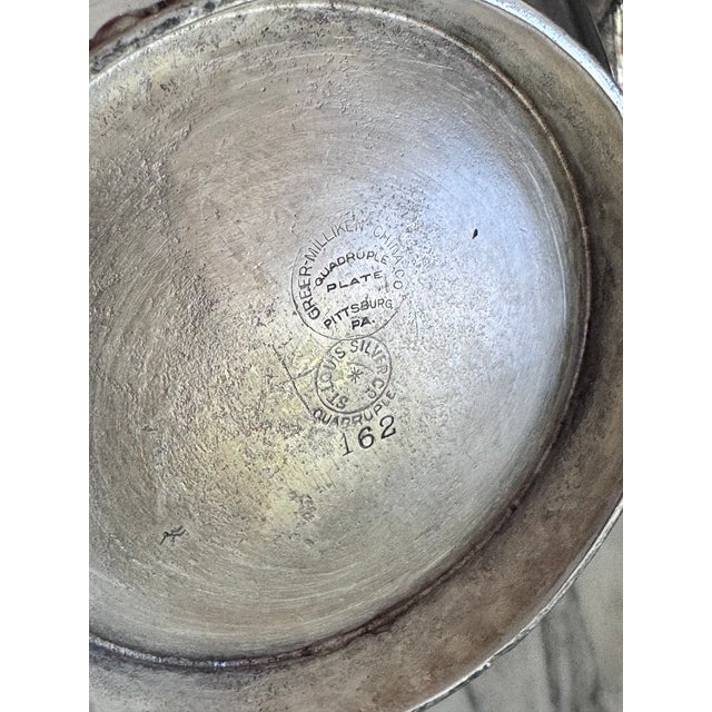 Antique St. Louis Silver Company Small Silver Plated Trophy Bowl For Sale In Seattle - Image 6 of 13