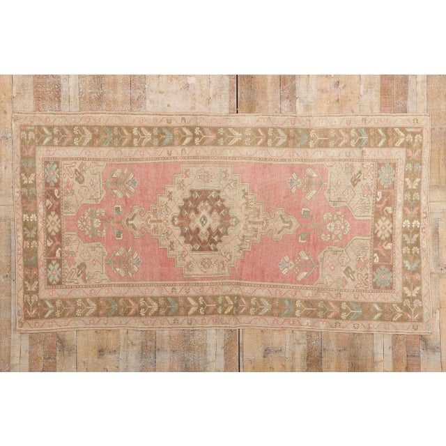 Vintage Turkish Oushak Rug, 04'06 X 08'06 For Sale - Image 10 of 10