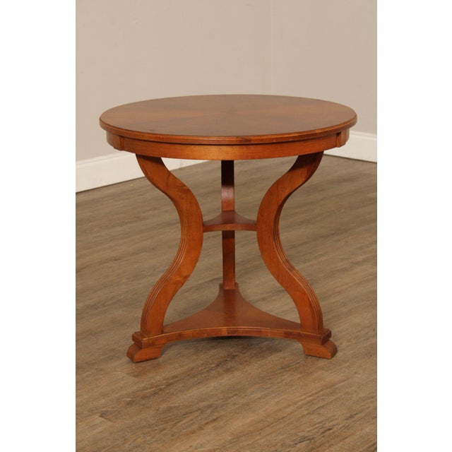 Ethan Allen 'Legacy' Collection Round Top Side Table For Sale - Image 11 of 18