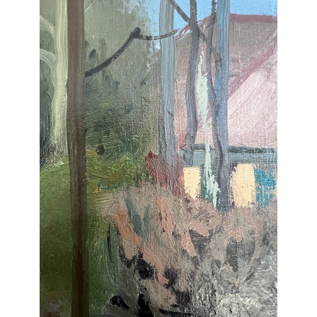 Henry Meylan, Petit chemin de campagne, Oil on Canvas For Sale - Image 5 of 12