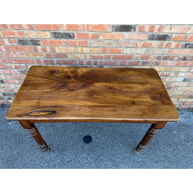 Wood 19th Century French Work Table For Sale - Image 7 of 11
