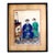 Fine Quality Three Character Mid-19thC Framed Chinese Water Color Pith Painting For Sale