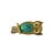Vintage Cartier 18K Turquoise, Emerald and Diamond Owl Brooch This exquisite brooch by Cartier features a cabochon...