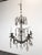 Six-Light Chandeliers with Polychrome Crystal Drops, Set of 2 For Sale - Image 12 of 18