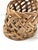 Wood Vintage Woven Rattan Glass Holders With Coaster Bases and Matching Tray, Set of 6 For Sale - Image 7 of 9