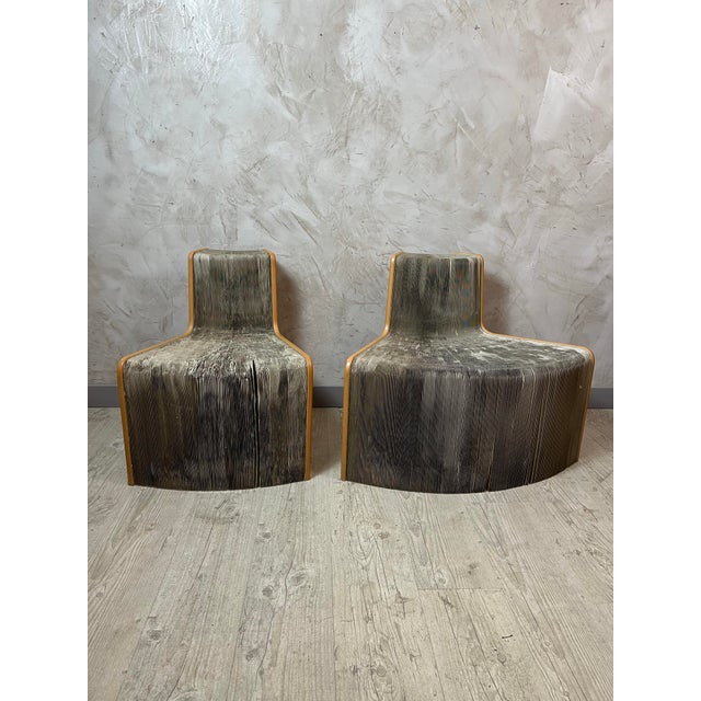 The Flexible Love Lounge Chairs by Chishen Chiu, 2000s, Set of 2 For Sale - Image 9 of 9