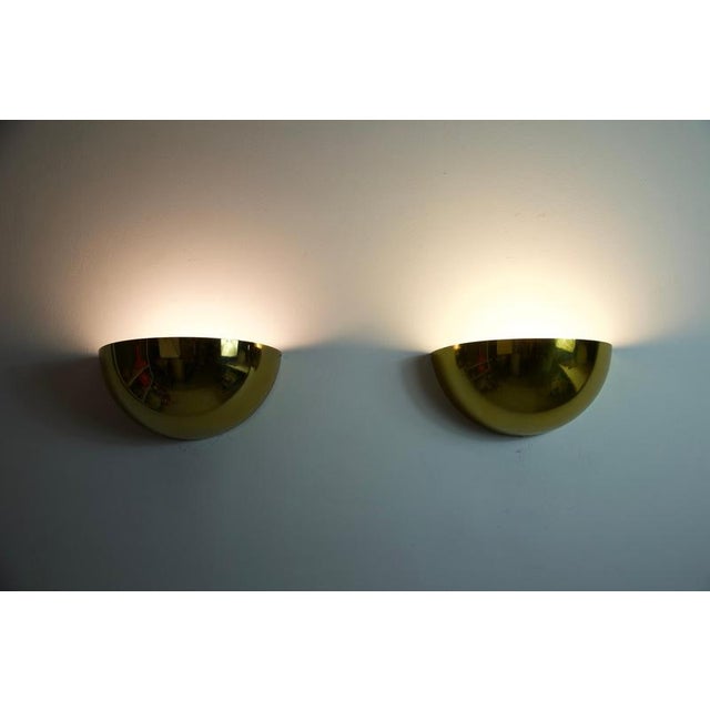 Brass Wall Lamps from Stilnovo, Italy, 1980s, Set of 2 For Sale - Image 16 of 17