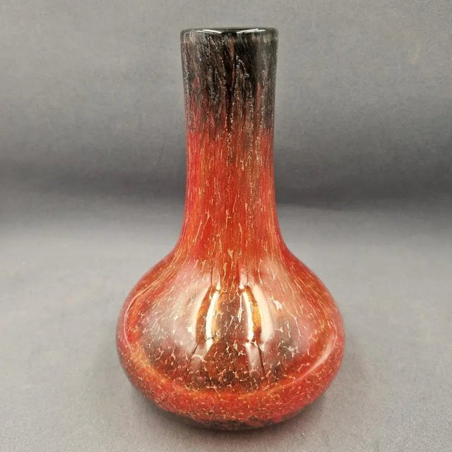 Vintage Orange Vase from WMF, 1940s For Sale - Image 7 of 8
