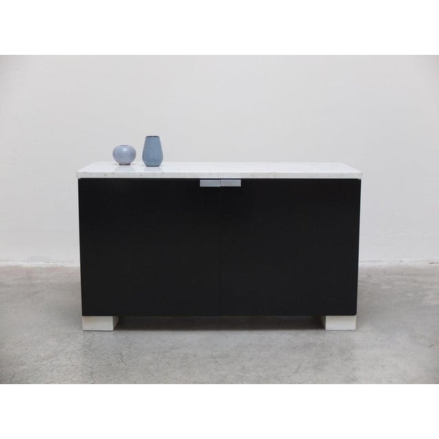 Black & Marble Cabinets by Alfred Hendrickx for Belform, 1970s, Set of 2 For Sale - Image 6 of 18