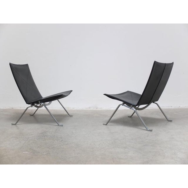 PK22 Chairs by Poul Kjærholm for Fritz Hansen, 1988, Set of 2 For Sale - Image 14 of 18