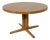 Mid-Century Round Extendable Oak Dining Table by Farstrup Møbler, Denmark, 1970s For Sale