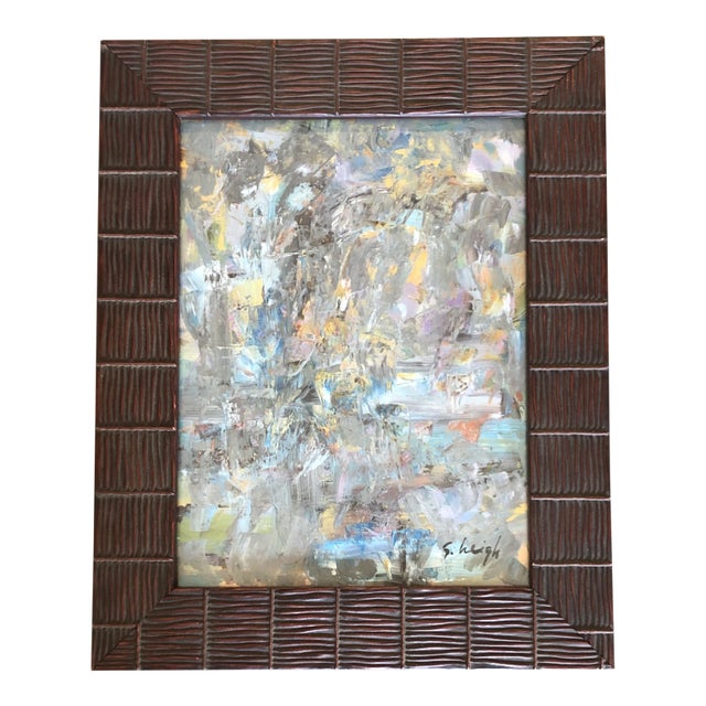 Original Contemporary Stephen Heigh Abstract Painting Signed For Sale
