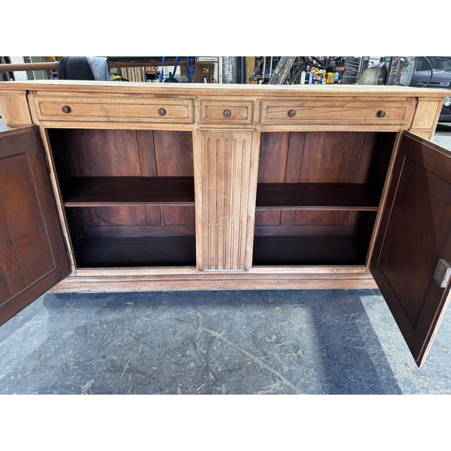 Antique French Server/Credenza For Sale - Image 11 of 17