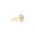Not Yet Made - Made To Order Chic Halo Diamond Emerald Bridal Ring in 14k Gold Size 6 For Sale - Image 5 of 12