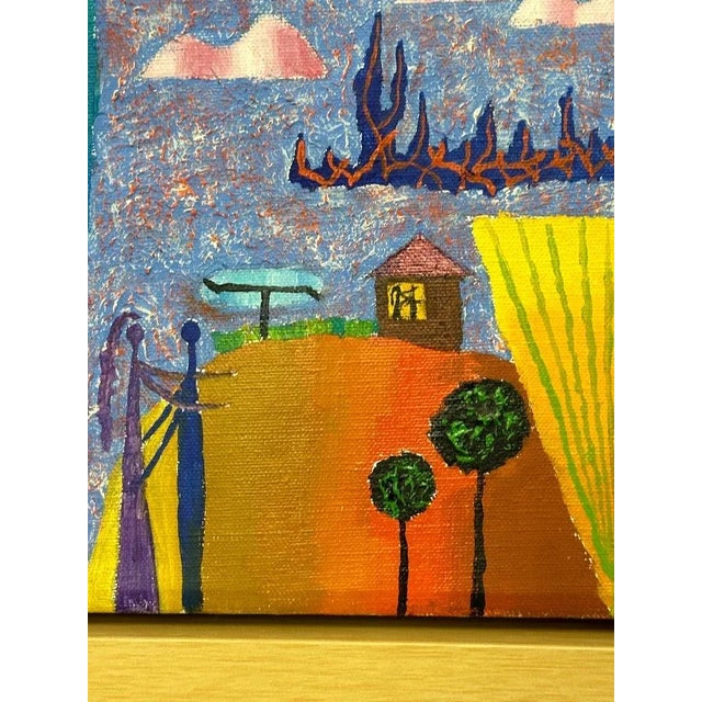 1968 "Mounting Passion" Original Painting by Yohanon Simon For Sale - Image 10 of 13