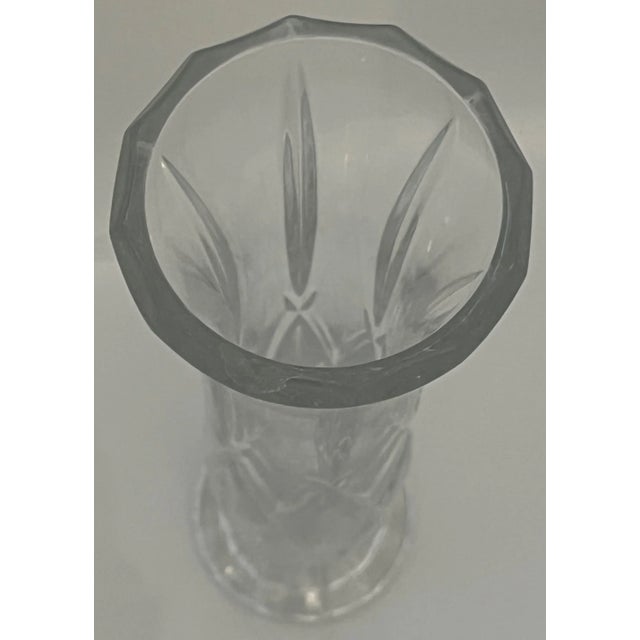 Gorham Early 21st Century Gorham Bud Vase Full Lead Crystal For Sale - Image 4 of 11